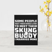 Ski Buddy  Kaart (Gele Bloem)