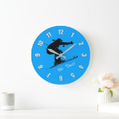 Ski Bum - Afdalende skiier Grote Klok (Huis)