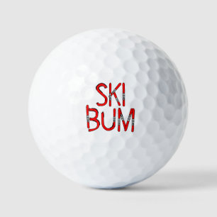 Ski Bum Skis Golfballen