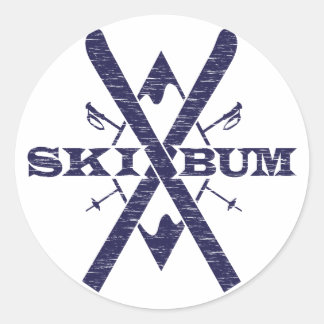Ski Bum Stickers