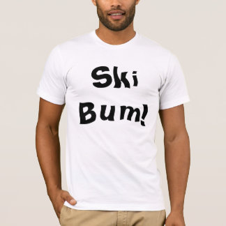 Ski Bum. T-shirt