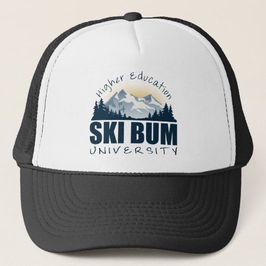 Ski Bum University Pet (Voorkant)