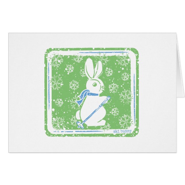 Ski Bunny (Voorkant Horizontaal)