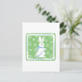 Ski Bunny Briefkaart (Staand voorkant)