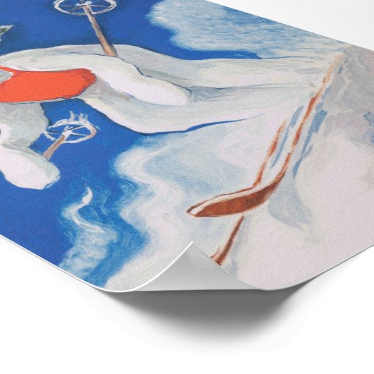 Ski Bunny  Poster (Hoek)