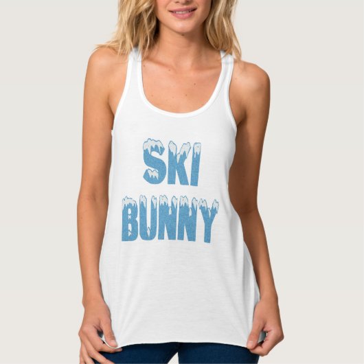 Ski Bunny Tanktop (Voorkant)