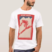Ski California Resort Mount Baldy T-shirt (Voorkant)