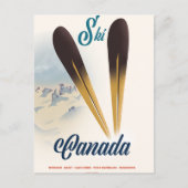 Ski Canada Briefkaart (Voorkant)
