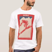  Ski Canada Resort Marble Mountain T-shirt (Voorkant)