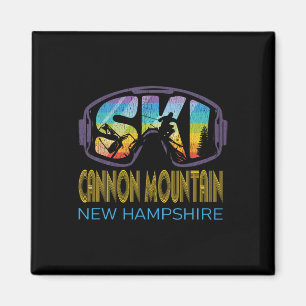 Ski Cannon Mountain New Hampshire Ski Vakantie Magneet