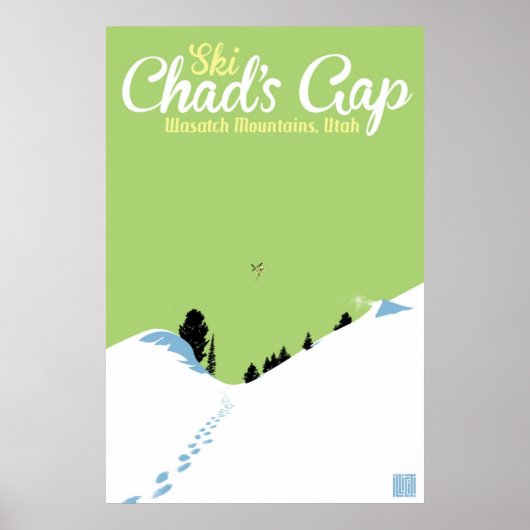 Ski Chad's Gap Poster (Voorkant)