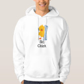 Ski Chick Hooded Sweatshirt (Voorkant)