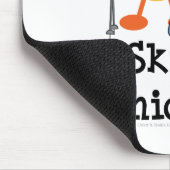 Ski Chick Mousepad Muismat (Hoek)