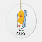 Ski Chick Ornament (Links)