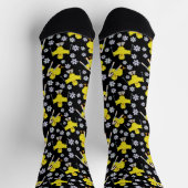 Ski Chick Pattern Sokken (Top)