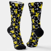 Ski Chick Pattern Sokken (Gebogen)