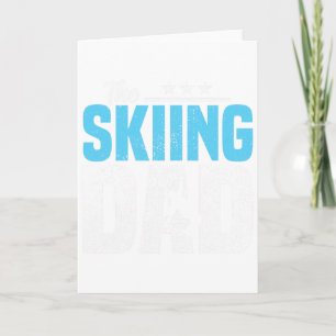 Ski Citaten Papa Skier Feest Artikelen Verjaardag Kaart