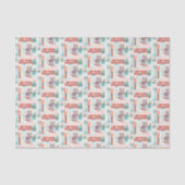 Ski Club Après Bébé  Arctic Fox Tissuepapier (Voorkant)