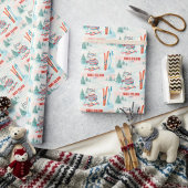 Ski Club Après Bébé  Polar Bear  Cadeaupapier