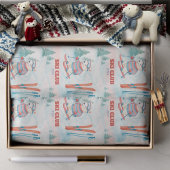 Ski Club Après Bébé  Polar Bear  Tissuepapier