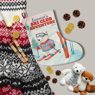 Ski Club Avontuur Baby Ijsbeer Grote Kerstsok
