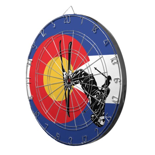 Ski Colorado Dartbord (Voorkant Rechts)