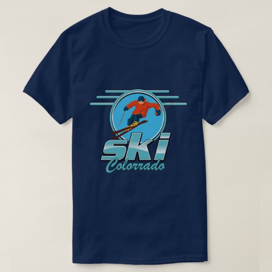 ski Colorado logo T-shirt (Design voorkant)