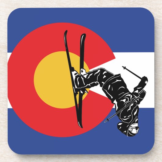 Ski Colorado Onderzetter (Voorkant)