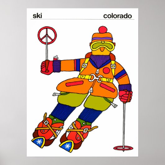 Ski Colorado poster (Voorkant)
