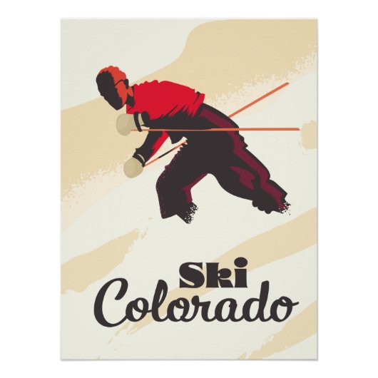 Ski Colorado-reisposter Perfect Poster (Voorkant)
