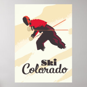 Ski Colorado-reisposter Poster