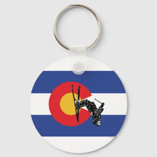 Ski Colorado Sleutelhanger