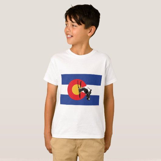 Ski Colorado T-shirt (Voorkant volledig)