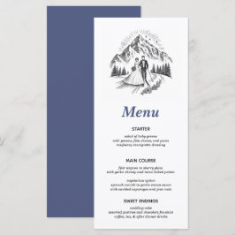 Ski Couple Menu