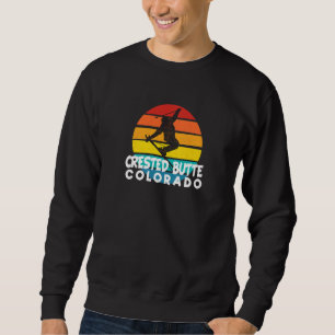 Ski Crested Butte 70s 80s Throwback Crested Butte Trui