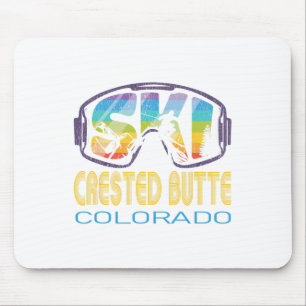 Ski Crested Butte Colorado Skivakantie Muismat