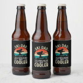 Ski Dad Bier Etiket (Flessen)