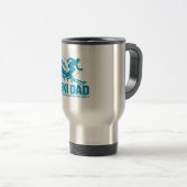 Ski Dad Cool Mountain Graphic Reisbeker (Voorkant rechts)