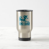 Ski Dad Cool Mountain Graphic Reisbeker (Center)