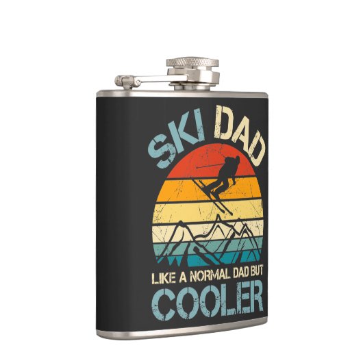 Ski Dad | Father's Day Gift | Hobbies Heupfles (Rechts)