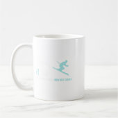 Ski Dad Funny Cute Winter Skiing Gift Koffiemok (Links)