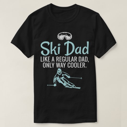 Ski Dad Funny Cute Winter Skiing Gift Pullover (Design voorkant)