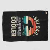 Ski Dad Golfhanddoek (Horizontaal)