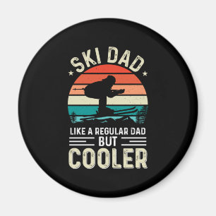 Ski Dad Magneet