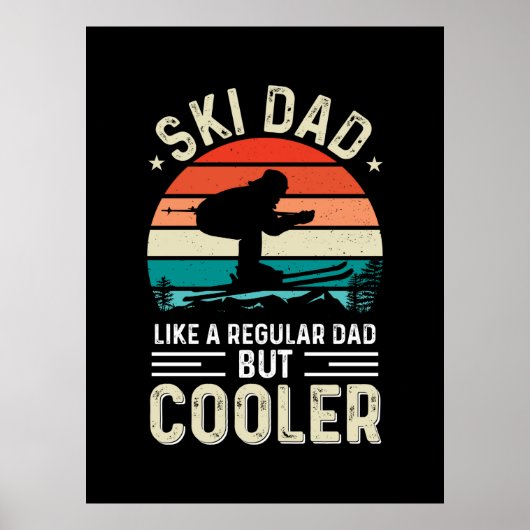 Ski Dad Poster (Voorkant)