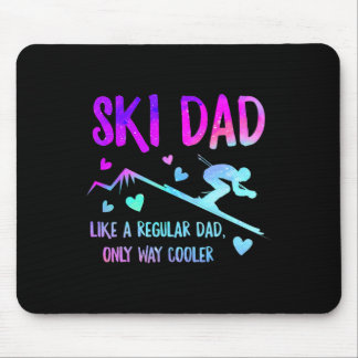 Ski Dad Skiing Dad Papa Grandpa Cool Snowboardin Muismat