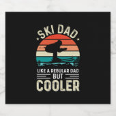 Ski Dad Sparkling Wijnetiket (Enkel label)