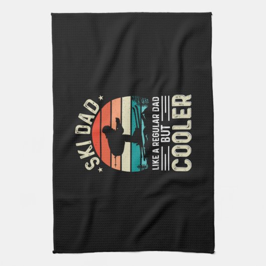 Ski Dad Theedoek (Verticaal)