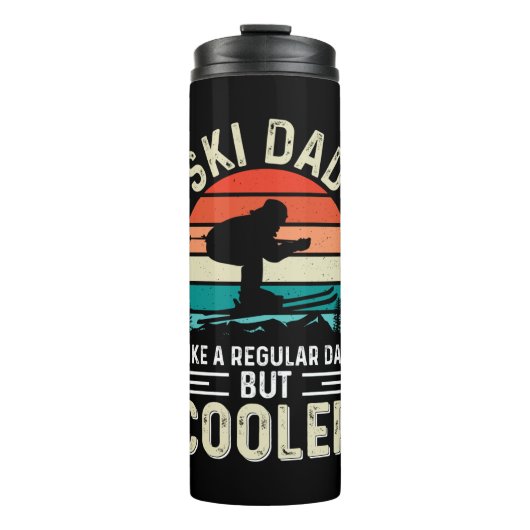 Ski Dad Thermosbeker (Voorkant)