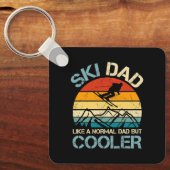 Ski Dad | Vaderdag Cadeau | SLEUTELHANGER HOBBIES (Voorkant)